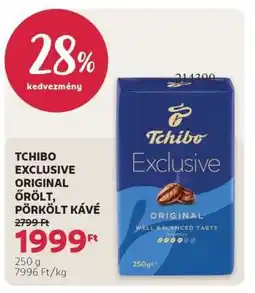 Rossmann Tchibo Exclusive Original őrölt, pörkölt kávé ajánlat