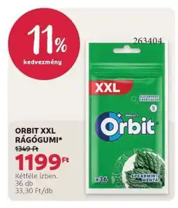 Rossmann ORBIT XXL rágógumi ajánlat