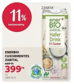 Rossmann ENERBIO CUKORMENTES ZABITAL ajánlat