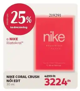 Rossmann NIKE CORAL CRUSH NŐI EDT ajánlat