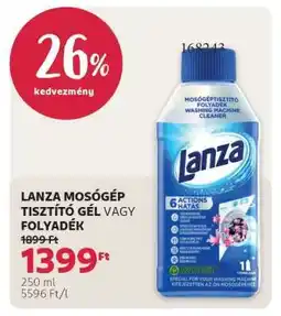 Rossmann LANZA MOSÓGÉP TISZTÍTÓ GÉL VAGY FOLYADÉK ajánlat