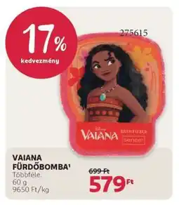 Rossmann VAIANA FÜRDŐBOMBA ajánlat