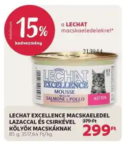 Rossmann LECHAT EXCELLENCE MACSKAELEDEL ajánlat