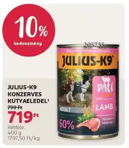 Rossmann JULIUS-K9 KONZERVES KUTYAELEDEL ajánlat