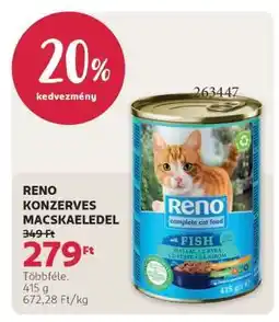 Rossmann RENO KONZERVES MACSKAELEDEL ajánlat