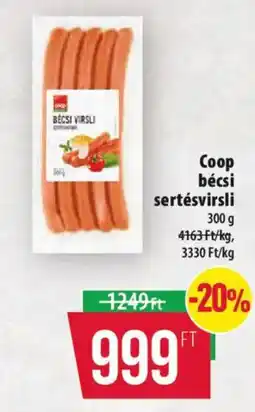 Coop Coop sertésvirslí ajánlat
