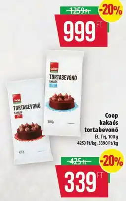 Coop Coop tortabevonó ajánlat