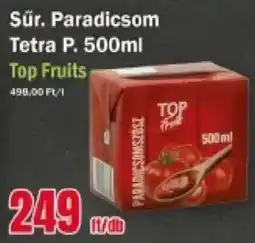 FullDiszkont Top Fruits sör paradicsom ajánlat