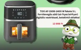 Too forról TOO AF-150B-1400 W fekete