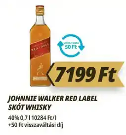 Príma johnnie walker red label skót whisky ajánlat