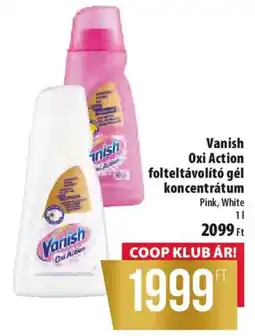 Coop Vanish Oxi Action folteltávolító gél koncentrátum ajánlat