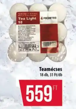 Coop Prometed tea light ajánlat