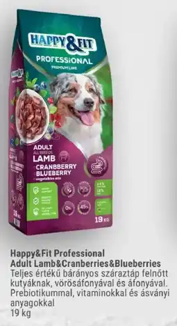 Alpha Zoo Happy & Fit professional Adult Lamb&Cranberries&Blueberries ajánlat