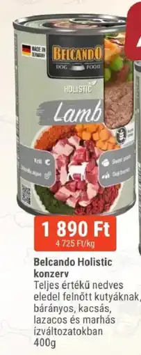 Alpha Zoo Belcando Holistic konzerv ajánlat