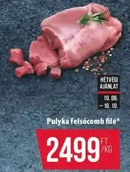 Coop Pulyka felsőcomb filé ajánlat