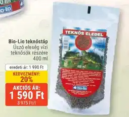 Alpha Zoo Bio-Lio teknőstáp ajánlat
