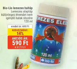 Alpha Zoo Bio-Lio lemezes haltáp ajánlat