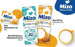 Coop Mizo laktózmentes tej ajánlat
