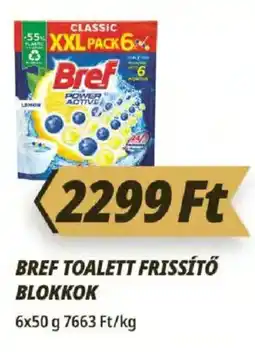 Príma Bref toalett frissítő blokkok ajánlat