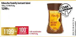 Coop Eduscho family instant kávé ajánlat