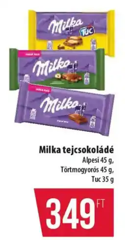 Coop Milka tejcsokoládé ajánlat