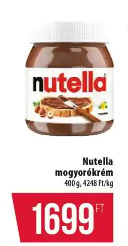 Coop Nutella mogyorókrém ajánlat