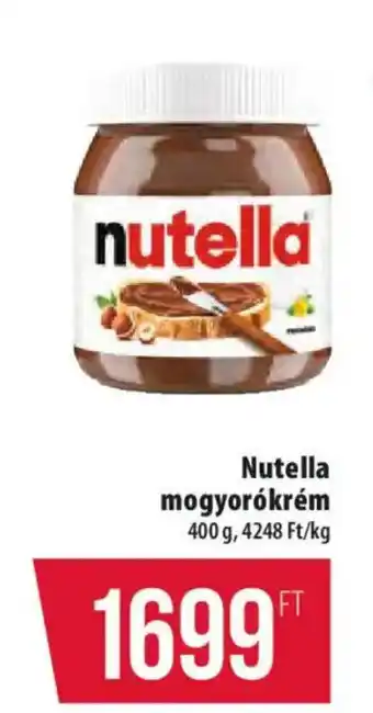 Nutella mogyorókrém