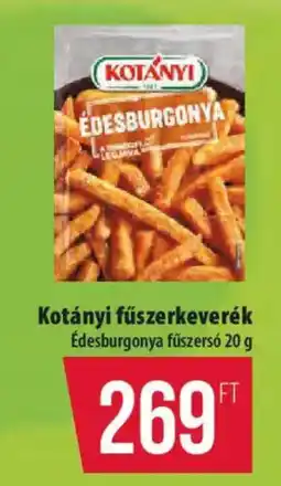 Coop Kotányi édesburgonya fűszer ajánlat