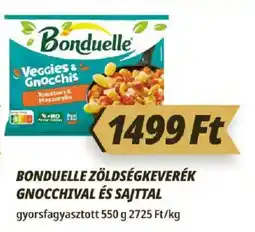 Príma Bonduelle zöldségkeverék gnocchival és sajttal ajánlat