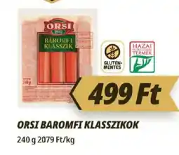 Príma Orsi baromfi klasszikok ajánlat