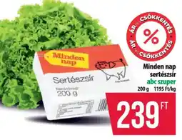 Coop Minden nap sertészsír ajánlat