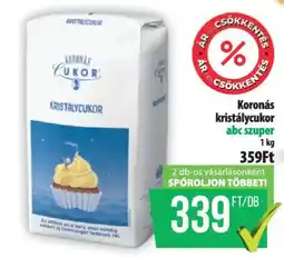 Coop koronas kristálycukor ajánlat