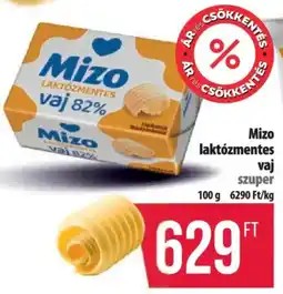 Coop Mizo laktózmentes vaj ajánlat