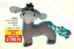Alpha Zoo Kerbl ferdi szamár szövetjáték ajánlat