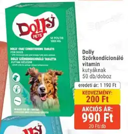 Alpha Zoo Dolly szőrkondicionáló vitamin ajánlat