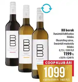 Coop BB borok ajánlat