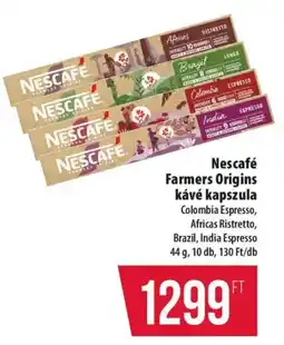 Coop Nescafe farmers origins kávé kapszula ajánlat
