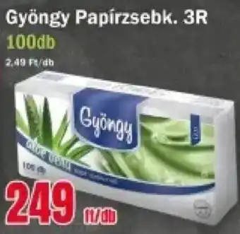 Gyöngy papírzsebk