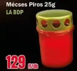 FullDiszkont La bdp mécses piros ajánlat