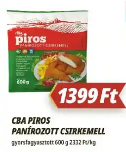 Príma Cba piros panírozott csirkemell ajánlat