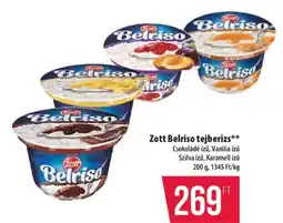 Coop Zott belriso tejberizs ajánlat