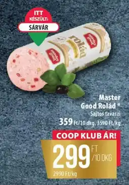 Coop Master Good Rolád ajánlat