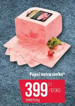 Coop Pápai extra sonka ajánlat