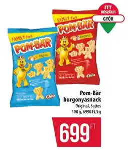 Coop Pom-Bär burgonyasnack ajánlat