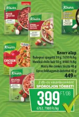 Coop Knorr alap ajánlat