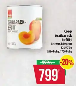 Coop Coop őszibarack befőtt ajánlat