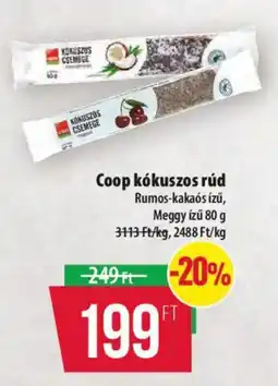 Coop Coop kókuszos rúd ajánlat