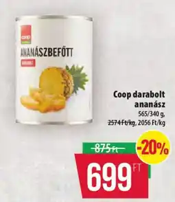 Coop Coop ananász ajánlat