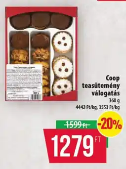 Coop Coop teasütemény válogatás ajánlat