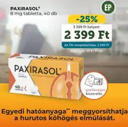 Mosoly patikák Paxirasol ajánlat